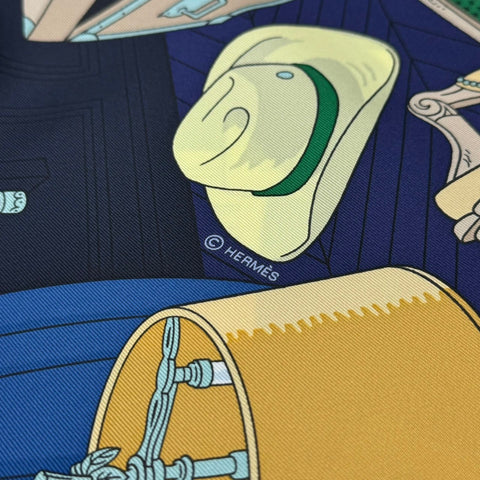 【新品未使用】 Hermes エルメス SCARF スカーフ カレ90 《MYSTERE AU24》 H004106S03 シルク100% レディース ギフト プレゼント