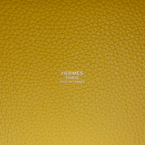 【新品未使用】 Hermes エルメス ピコタンロックPM リモンチェッロ トリヨン クレマンス シルバー金具 W刻(2024年) ブランドバッグ ハンドバッグ バッグ 新品 レディース (HERMES,PICOTIN LOCK PM,LIMON CELLO,Taurillon Clemence,silver,handbag,new)