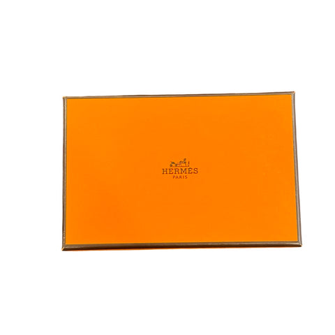 【新品未使用】 HERMES エルメス カルヴィ ブラック B刻(2023年) エプソン ブラック系 カードケース コインケース 新品 (HERMES,calvi,black,epson,cardcase,coincase,new)