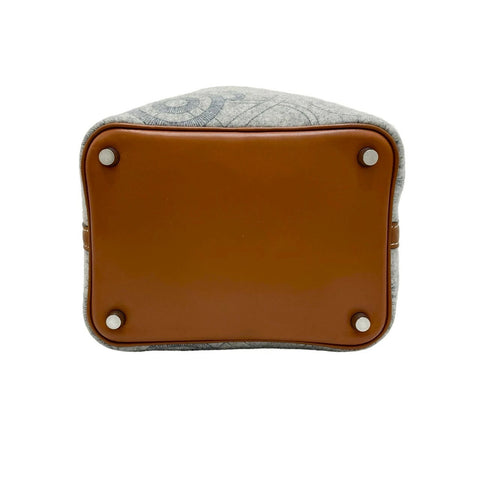 【中古】 Hermes エルメス  ピコタンロックPM グレイ ゴールド スイフト フェルト シルバー金具 □L刻(2008年) ブランドバッグ ハンドバッグ バッグ  中古品 レディース (HERMES,PICOTIN LOCK PM,GRAY GOLD,SWIFT FELT,silver,handbag,used)