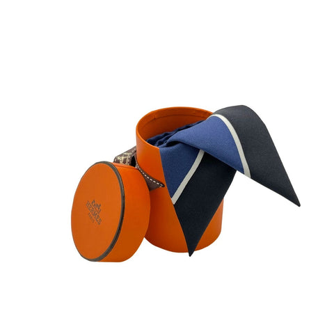 【美品】Hermes エルメス TWILLY ツイリー 《リフトプロフィール》H063777S01 シルク100% レディース プレゼント ギフト