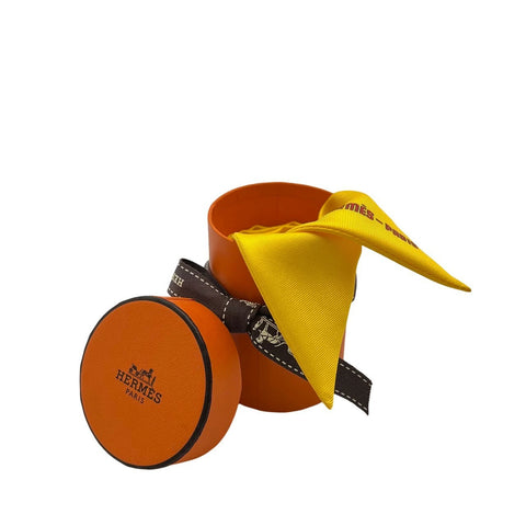 【美品】Hermes エルメス TWILLY ツイリー 《ドレスコード》H063780S35 シルク100% レディース プレゼント ギフト