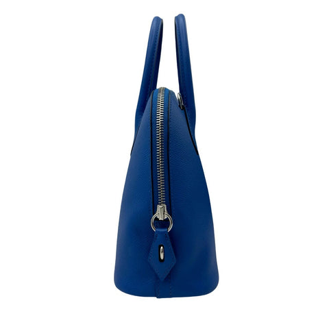 【美品】 Hermes エルメス ボリード1923 ブルーフランス エプソン シルバー金具 U刻(2022年) ブランドバッグ ハンドバッグ バッグ 中古品 レディース (HERMES,BOLIDE1923,BLUE FRANCE,Epson,silver,handbag,used)