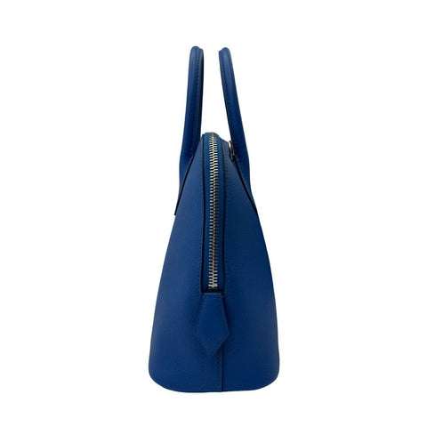 【美品】 Hermes エルメス ボリード1923 ブルーフランス エプソン シルバー金具 U刻(2022年) ブランドバッグ ハンドバッグ バッグ 中古品 レディース (HERMES,BOLIDE1923,BLUE FRANCE,Epson,silver,handbag,used)