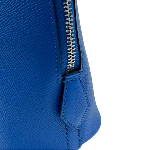 【美品】 Hermes エルメス ボリード1923 ブルーフランス エプソン シルバー金具 U刻(2022年) ブランドバッグ ハンドバッグ バッグ 中古品 レディース (HERMES,BOLIDE1923,BLUE FRANCE,Epson,silver,handbag,used)