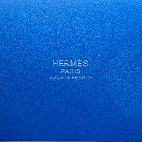 【美品】 Hermes エルメス ボリード1923 ブルーフランス エプソン シルバー金具 U刻(2022年) ブランドバッグ ハンドバッグ バッグ 中古品 レディース (HERMES,BOLIDE1923,BLUE FRANCE,Epson,silver,handbag,used)