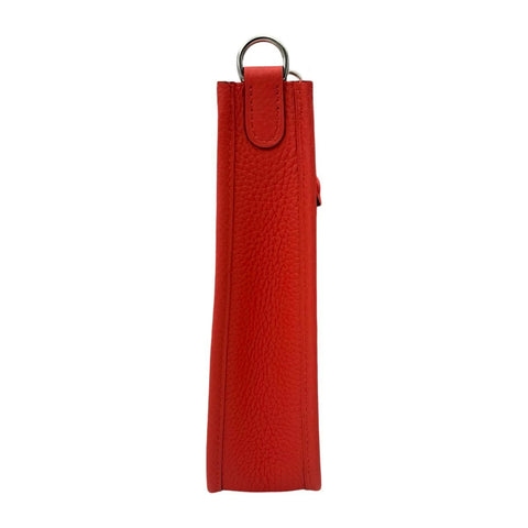 【美品】 Hermes エルメス エヴリンTPM ローズテキサス レッド系 トリヨン クレマンス シルバー金具 B刻(2023年) ブランドバッグ ショルダーバッグ バッグ 中古品 レディース