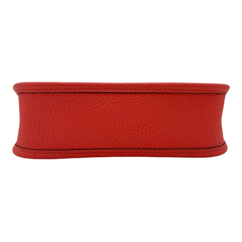 【美品】 Hermes エルメス エヴリンTPM ローズテキサス レッド系 トリヨン クレマンス シルバー金具 B刻(2023年) ブランドバッグ ショルダーバッグ バッグ 中古品 レディース