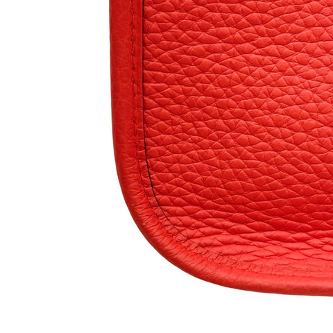 【美品】 Hermes エルメス エヴリンTPM ローズテキサス レッド系 トリヨン クレマンス シルバー金具 B刻(2023年) ブランドバッグ ショルダーバッグ バッグ 中古品 レディース