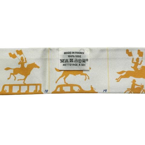 【新品未使用】Hermes エルメス TWILLY ツイリー 《エルメス・パラード》H064150S07 シルク100% レディース プレゼント ギフト