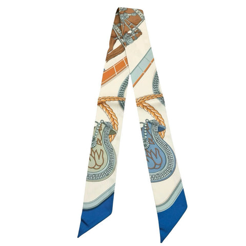 【新品未使用】Hermes エルメス TWILLY ツイリー 《グラン・アパラ》 H061364S04 シルク100% レディース プレゼント ギフト