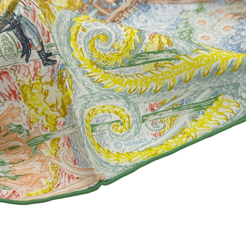 【新品未使用】 Hermes エルメス SCARF スカーフ カレ90 《クレイジー・フォーブル》 H004147S08 シルク100% レディース ギフト プレゼント
