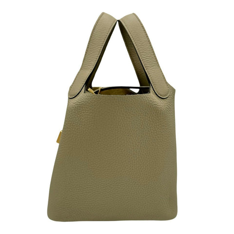 【新品未使用】 Hermes エルメス ピコタンロックPM ベージュマルファ ベージュ系 トリヨン クレマンス ゴールド金具 W刻(2024年) ブランドバッグ ハンドバッグ 新品 レディース (HERMES,PICOTIN LOCK PM,beige marfa,Taurillon Clemence,gold,handbag,new)