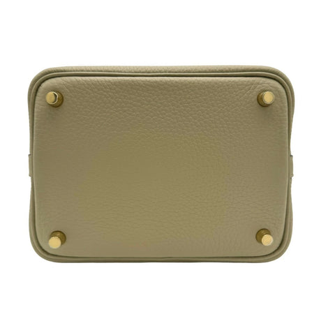 【新品未使用】 Hermes エルメス ピコタンロックPM ベージュマルファ ベージュ系 トリヨン クレマンス ゴールド金具 W刻(2024年) ブランドバッグ ハンドバッグ 新品 レディース (HERMES,PICOTIN LOCK PM,beige marfa,Taurillon Clemence,gold,handbag,new)