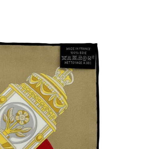 【新品未使用】 Hermes エルメス SCARF スカーフ カレ90 《ステイトリー・ホイールズ》 H004163S06 シルク100% レディース ギフト プレゼント