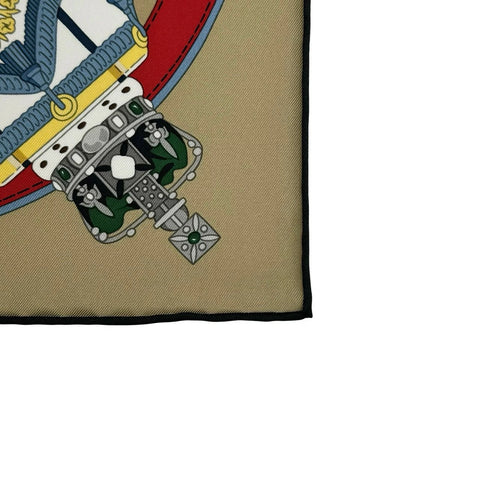 【新品未使用】 Hermes エルメス SCARF スカーフ カレ90 《ステイトリー・ホイールズ》 H004163S06 シルク100% レディース ギフト プレゼント