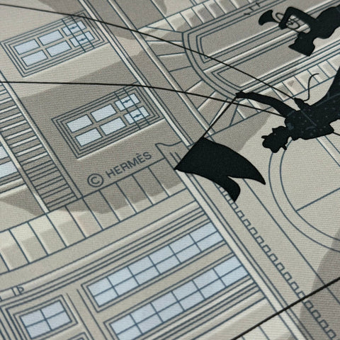 【新品未使用】 Hermes エルメス SCARF スカーフ カレ90 《エルメス・パラード》 H004150S03 シルク100% レディース ギフト プレゼント