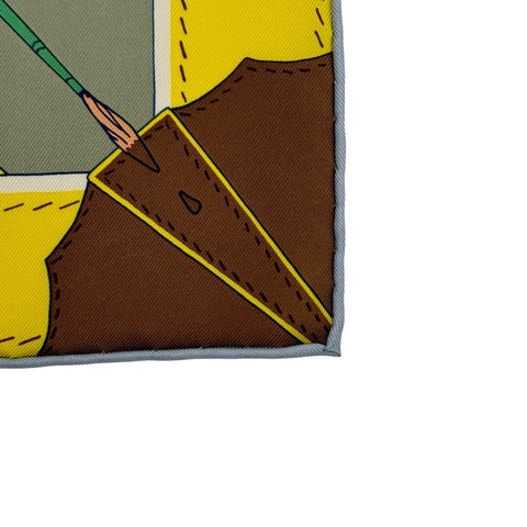 【新品未使用】 Hermes エルメス SCARF スカーフ カレ90 《バガージュ・ア・マン》 H004119S03 シルク100% レディース ギフト プレゼント