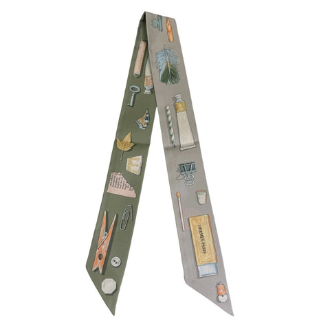 【新品未使用】Hermes エルメス TWILLY ツイリー 《イン・ザ・ポケット》 H062340S06 シルク100% レディース プレゼント ギフト