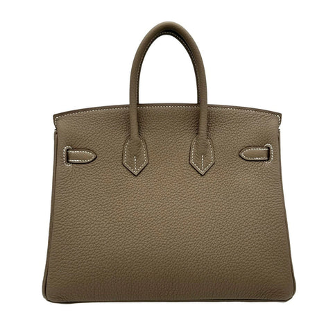 【新品未使用】 Hermès エルメス バーキン25 エトゥープ トゴ ゴールド金具 W刻(2024年) ブランドバッグ ハンドバッグ バッグ 新品 レディース (HERMES,BIRKIN25,etoupe,togo,gold,handbag,new)