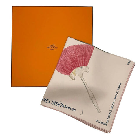 【新品未使用】 Hermès エルメス SCARF スカーフ カレ90 《いつも一緒》 H004149S シルク100% レディース ギフト プレゼント