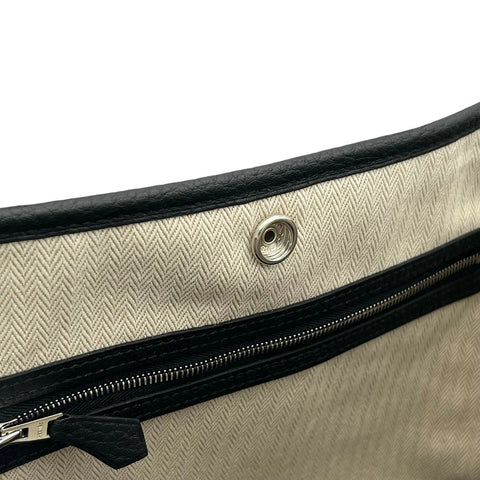 【未使用品】 Hermès エルメス ガーデンパーティTPM ブラック ネゴンダ シルバー金具 W刻(2024年) ブランドバッグ ハンドバッグ(HERMES,GARDEN PARTY TPM,black,negonda,silver,handbag)