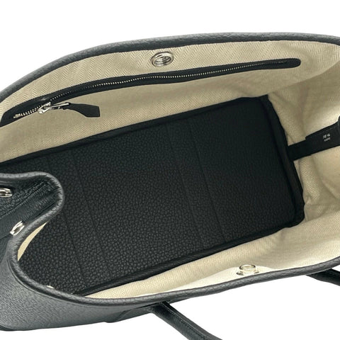【未使用品】 Hermès エルメス ガーデンパーティTPM ブラック ネゴンダ シルバー金具 W刻(2024年) ブランドバッグ ハンドバッグ(HERMES,GARDEN PARTY TPM,black,negonda,silver,handbag)
