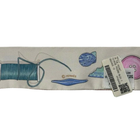 Hermès TWILLY "In the Pocket" H062340S10 100% silk Women's gift
