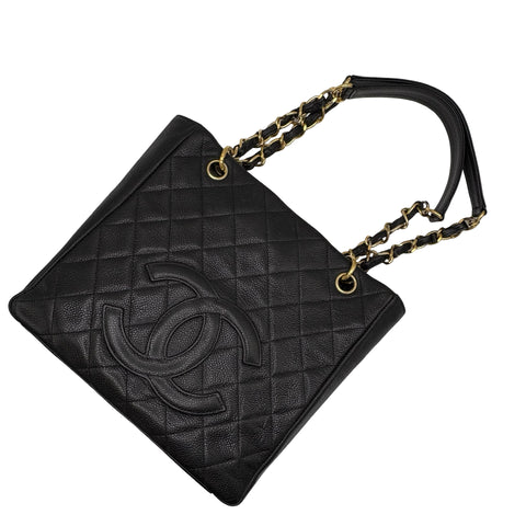 【中古】 CHANEL シャネル CHAINSHOULDERBAG チェーンショルダーバッグ ショルダーバッグ 11番台(2007年) ブラック キャビアスキン 中古 USED バッグ