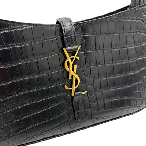【美品】 SAINT LAURENT サンローラン CASSANDRA ONE SHOULDER BAG カサンドラワンショルダーバッグ ショルダーバッグ ブラック レザー 美品 USED バッグ