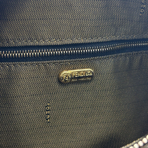 【中古】 FENDI フェンディ ZUCCA HAND BAG ズッカ ハンドバッグ ブラウン キャンバス 中古 USED バッグ