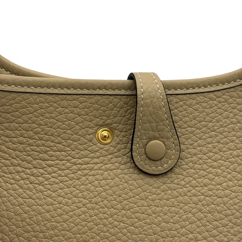 【新品未使用】 Hermes エルメス EVELYNE TPM エヴリン TPM ショルダーバッグ K刻(2025年) トレンチ トリヨンクレマンス 新品未使用 NEW バッグ