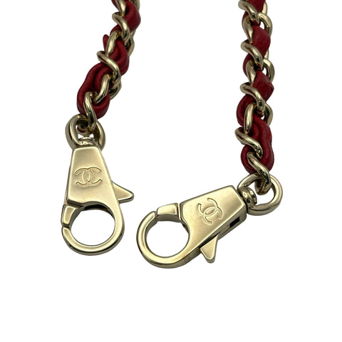 【中古】 CHANEL シャネル COCO HANDLE ココハンドル ハンドバッグ ショルダーバッグ ICチップ(2021年~) レッド キャビアスキン 中古 USED バッグ