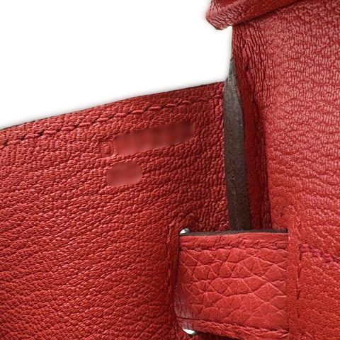 【中古】Hermes エルメス BIRKIN30 バーキン30 ハンドバッグ D刻(2019年) レッド系 トゴ 中古 USED バッグ