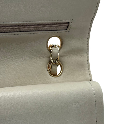【中古】 CHANEL シャネル MATELASSE TWEED W FLAP マトラッセ ツイード ダブルフラップ ショルダーバッグ 10番台(2006年) オレンジ系 ツイード 中古 USED バッグ