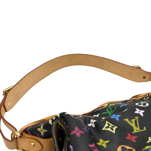 【中古】 LOUIS VUITTON ルイ・ヴィトン PETIT NOE(M42230) プチ・ノエ ショルダーバッグ ショルダーバッグ OA1077(2007年) マルチカラー PVC×キャンバス 中古 USED バッグ