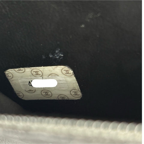 【中古】 CHANEL シャネル 2WAY VANITY BAG デカココ2WAYバニティバッグ ショルダーバッグ メイクポーチ 4番台(1996~1998年) ブラック キャビアスキン 中古 USED バッグ