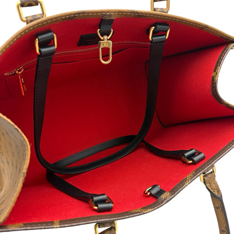 【中古】 LOUIS VUITTON ルイ・ヴィトン ONTHEGO MM オンザゴーMM ハンドバッグ FN0261(2021年) モノグラム キャンバス 中古 USED バッグ