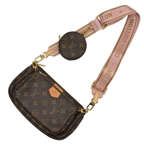 【中古】 LOUIS VUITTON ルイ・ヴィトン Multi Pochette Accessoires(M44840) ミュルティポシェットアクセソワール ボディバッグ ショルダーバッグ ICチップ(2021年~) モノグラム キャンバス 中古 USED バッグ