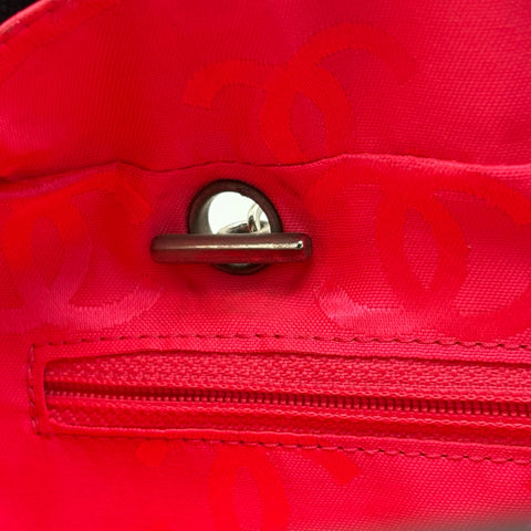 【中古】 CHANEL シャネル CAMBON LIGNE BOWLING カンボンラインボーリングバッグ ハンドバッグ 10番台(2005~2006年) ブラック カーフスキン 中古 USED バッグ