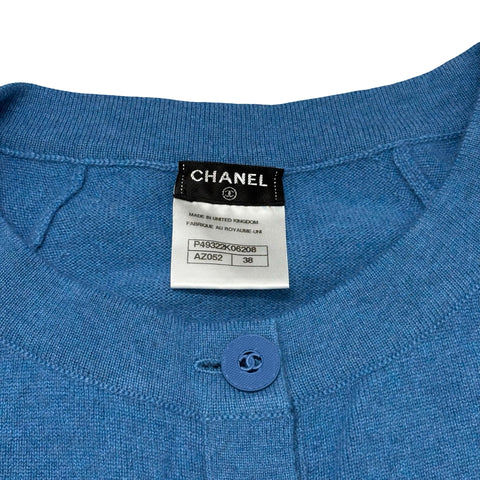 【中古】 CHANEL シャネル cardigan カーディガン 38 USED 美品 2014年 CLOTHES 洋服