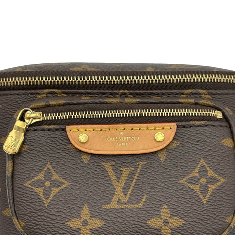 【中古】 LOUIS VUITTON ルイ・ヴィトン M82335 ミニ バムバッグ ショルダーバッグ ICチップ モノグラム キャンバス 中古 USED バッグ