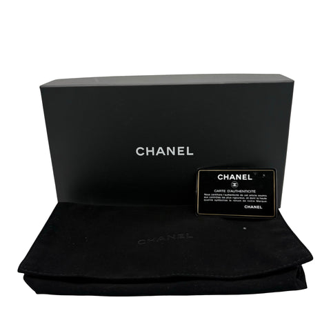 【中古】 CHANEL シャネル PEARL CHARMS WALLET ON CHAIN BAG パールチャームチェーンウォレット チェーンウォレット 27番台(2018~2019年) ブラック カーフスキン 中古 USED バッグ