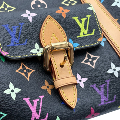 【中古】 LOUIS VUITTON ルイ・ヴィトン PRISCILLA プリシラ ハンドバッグ SP1026(2006年) マルチカラー キャンバス 中古 USED バッグ