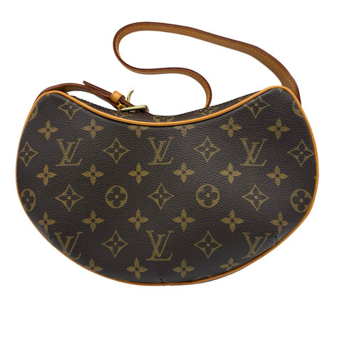 【中古】 LOUIS VUITTON ルイ・ヴィトン POCHETTE CROISSANT (M5150) ポシェットクロワッサン ショルダーバッグ MI0098(2008年) モノグラム キャンバス 中古 USED バッグ
