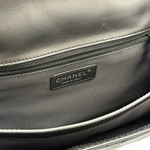 【中古】 CHANEL シャネル CHAINSHOULDERBAG チェーンショルダーバッグ ショルダーバッグ 18番台(2013-2014年) ブラック ラムスキン 中古 USED バッグ