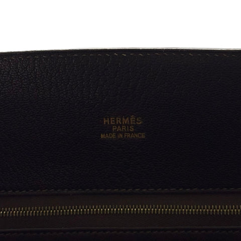 【中古】 Hermes エルメス WHITE BUS GM ホワイトバス GM トートバッグ ハンドバッグ □E(2001年) ブラウン系 シェーブル 中古 USED バッグ