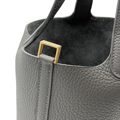 【新品未使用】 Hermes エルメス PICOTIN LOCK PM ピコタンロックPM ハンドバッグ W刻 (2024年) アルドワーズ トリヨン 未使用 ARDOISE CLEMENCE NEW バッグ