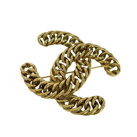 【入荷情報】CHANEL シャネル ココマーク ブローチ 小物 GP 中古