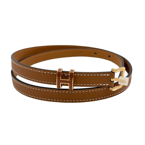 【入荷情報】 Hermes エルメス POP H 15 BELT ベルト《ポップ H》15 ベルト ゴールド エプソン 新品未使用 GOLD EPSOM